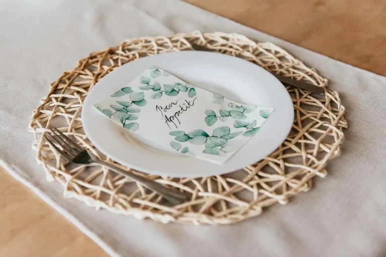 Set de table rond : comment bien le choisir