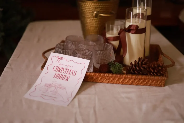 Décoration de table de Noël à faire soi-même : la méthode simple
